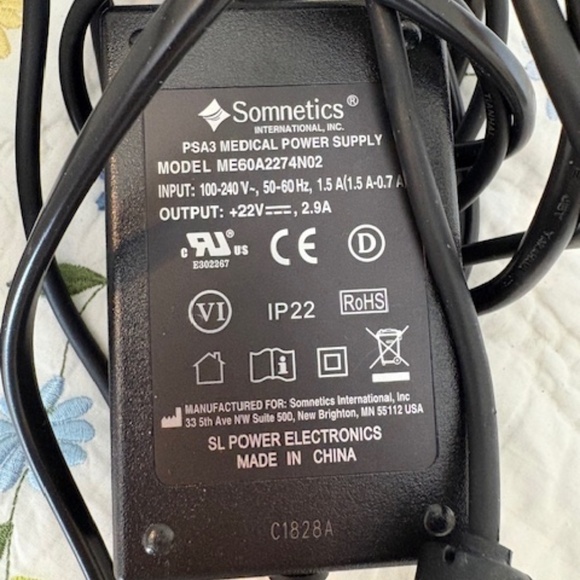 TRANSCEND 365 MiniCPAP Machine W/Battery -NEVER USED - Picture 4 of 5